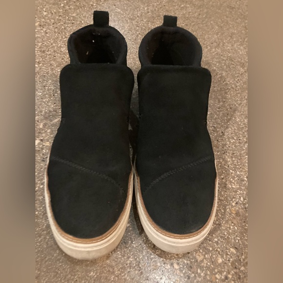 TOMS black suede women’s 8.5 - Picture 5 of 5